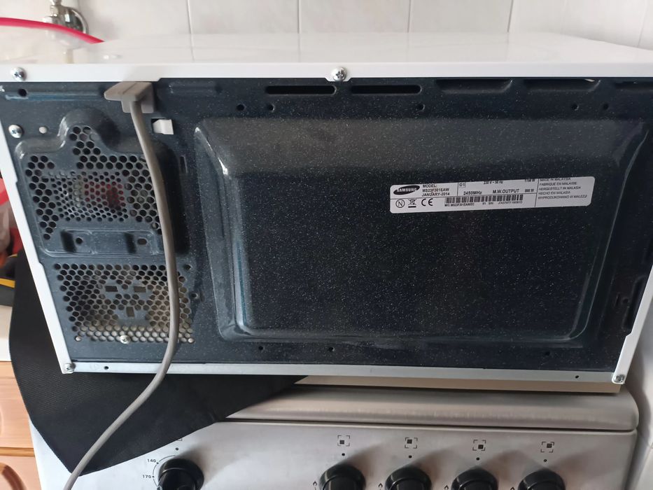 Microondas digital interior em cerâmica-sem prato