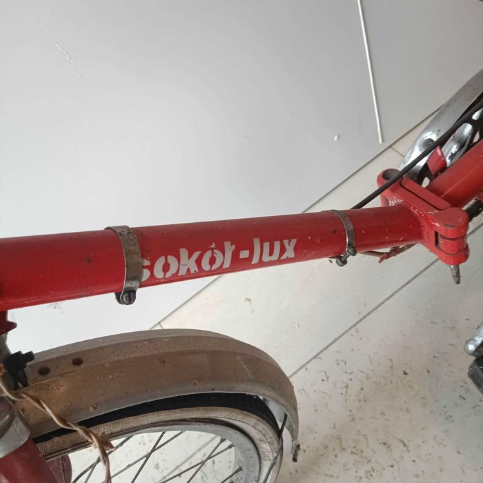 Rower składak SOKÓŁ LUX oryginał z przerzutkami.