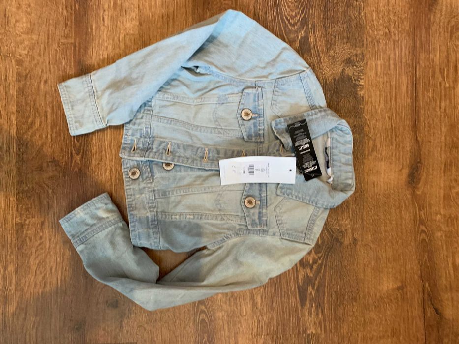 Джинсовая куртка пиджак NEW LOOK на 6-8 лет