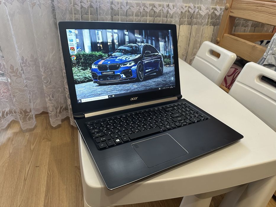 Потужний ігровий ноут Acer Aspire 7 (i7 8750H, ОЗУ 16GB, GTX 1050 4GB)