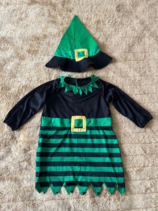 Bruxa Verde - Fato Carnaval Bébé (1 a 2 anos)