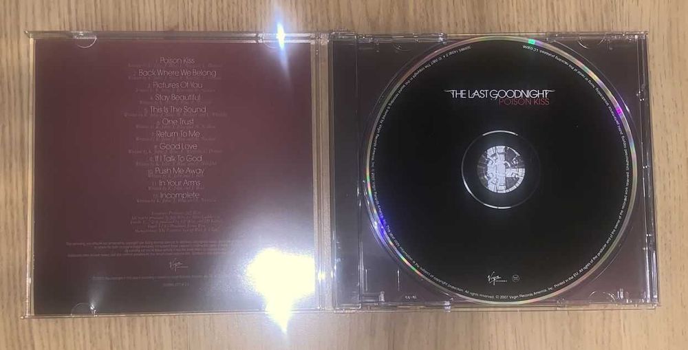 Płyta CD The Last Goodnight - Poison Kiss jak nowa wydanie Virgin !