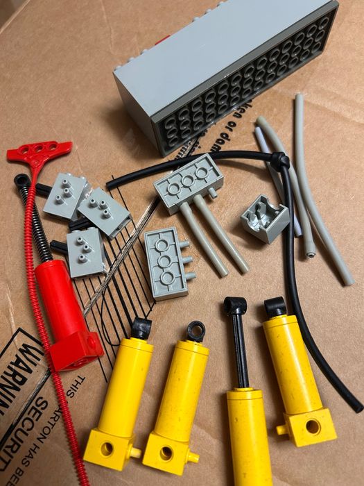 Lego technic pneumatyczne klocki mix