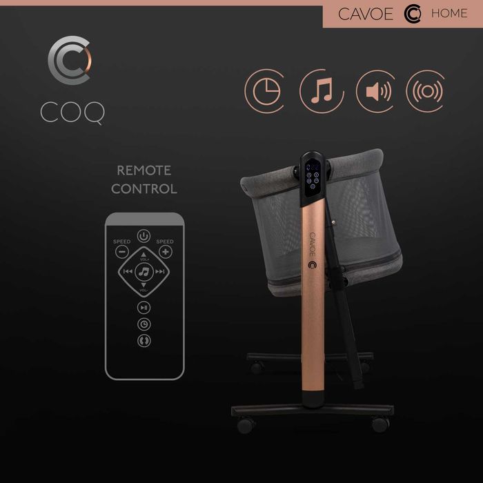 Cavoe COQ – elektryczne łóżeczko 4w1 oferta miesiąca