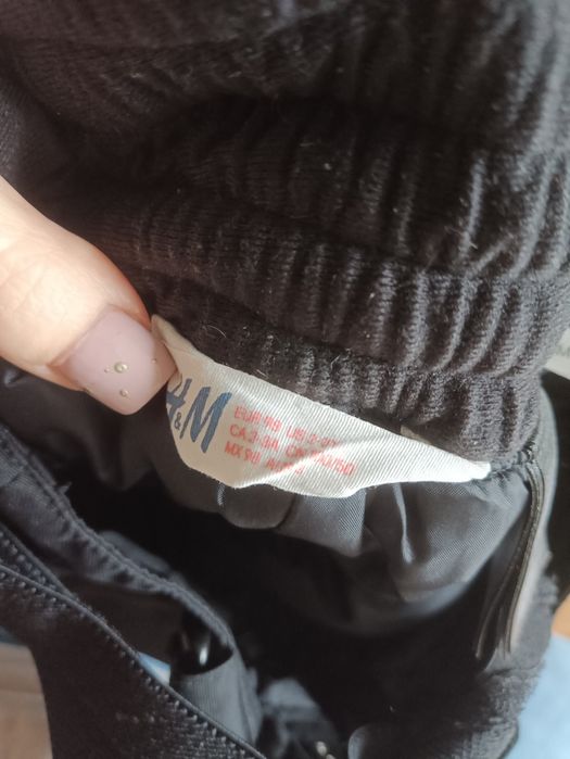 Spodnie outdoorowe H&m 98 zimowe