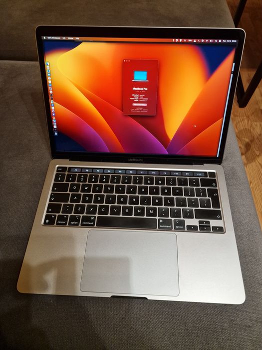 MacBook Pro M1 2020 | 16GB RAM | 256GB SSD | Faktura VAT