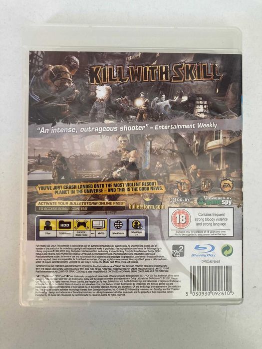 PS3 - Bulletstorm