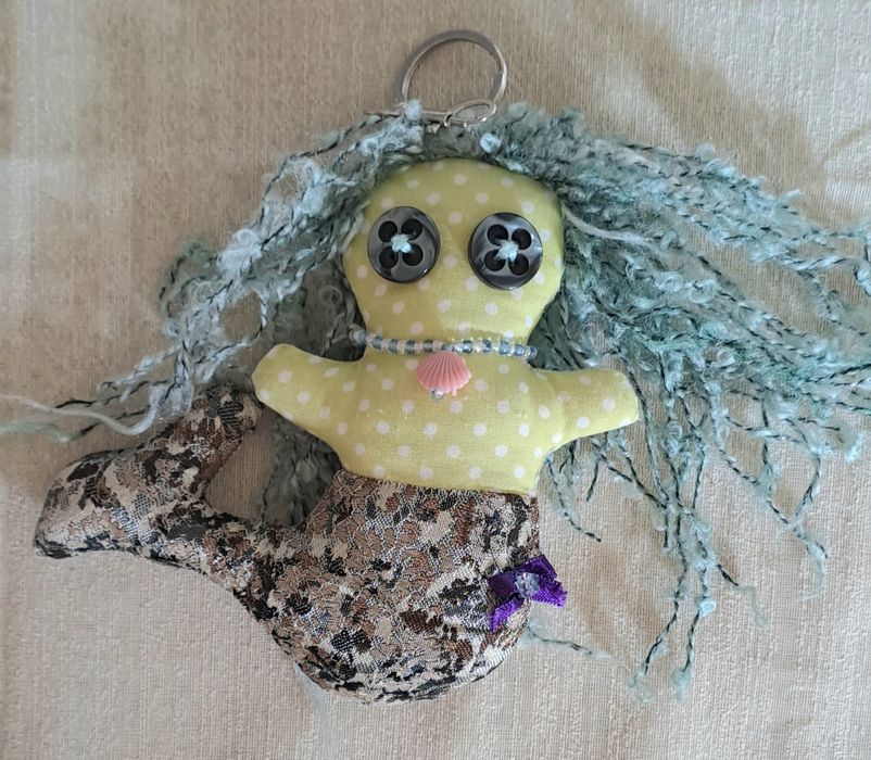 Porta chaves Sereia , feito à mão Novo