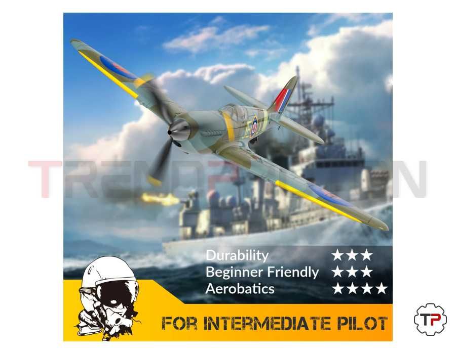 Remote-Controlled Spitfire Airplane64730292449793124