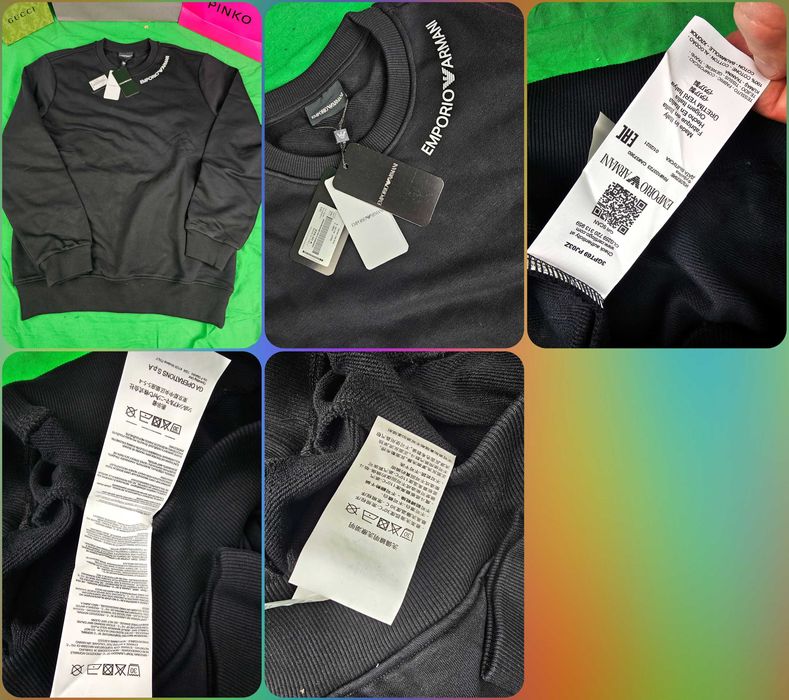 Bluza męska armani jeans premium OUTLET hugo boss