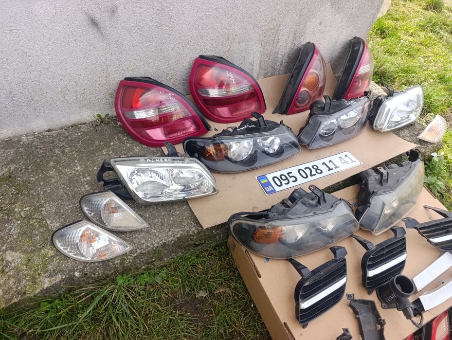 Фари стопи фонарі  Ніссан Альмера N16 прімера п12