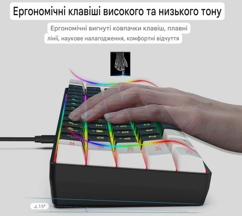 Клавіатура Snpurdiri V800