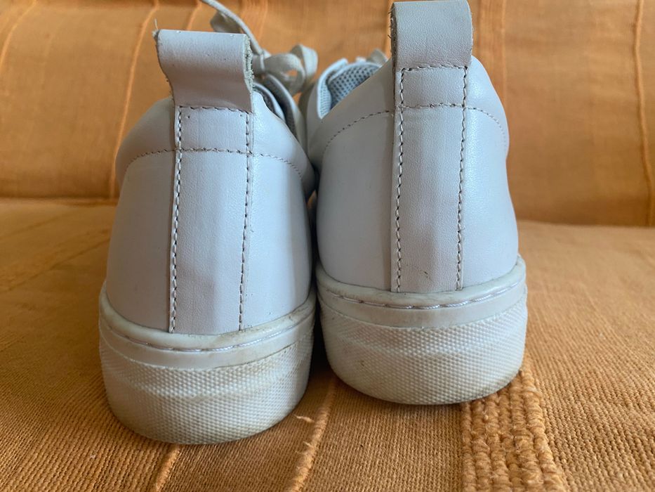 buty sportowe, białe, typ adidasy, FILIPE SHOES