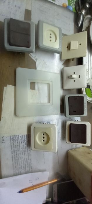 Выключатели розетки ссср советские