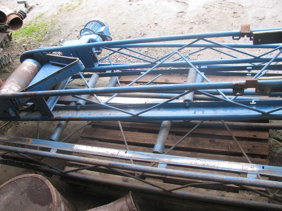 Taśmociąg redler 6m dyni peletu 8m zboża