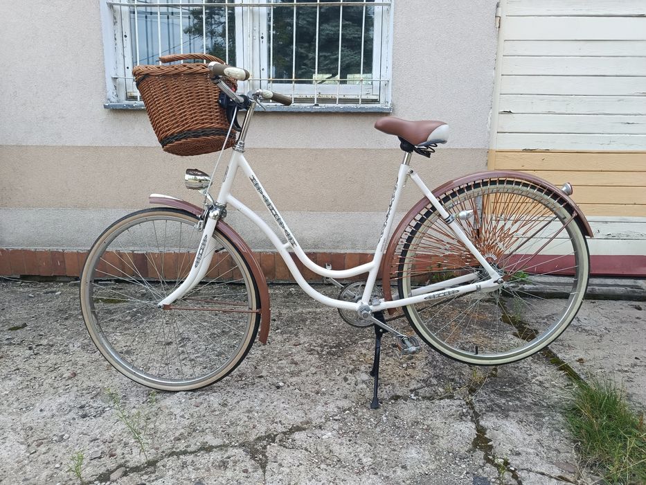 Stylowy rower retro / klasyk na zabytkowej ramie Opel + Dokumentacja policyjna