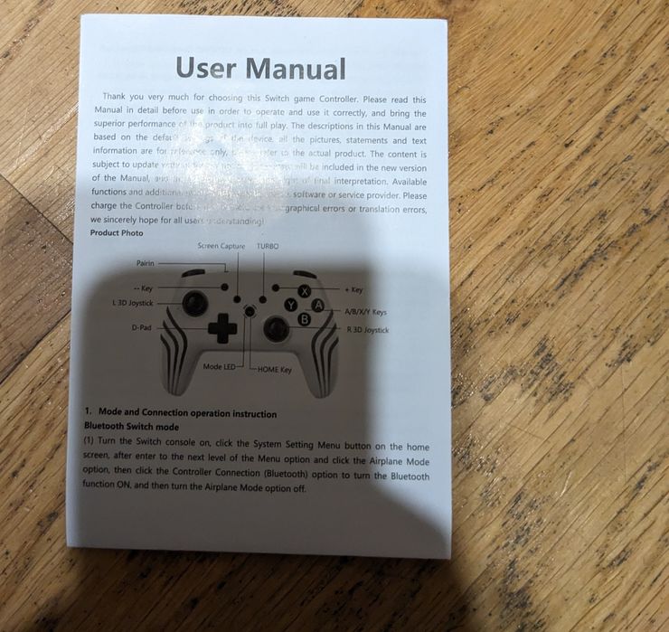 Pad na pc i Nintendo