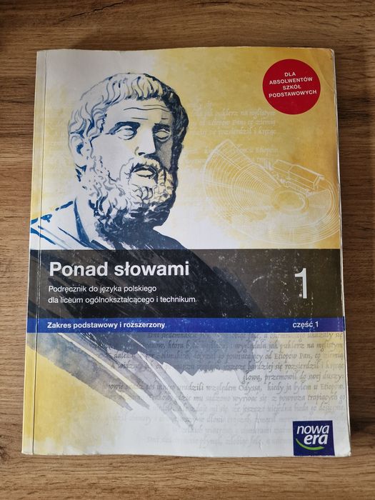 podręcznik, język polski, klasa 1, nowa era