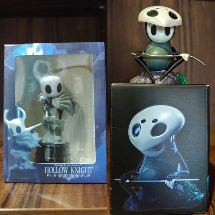 Figuras Hollow Knight com caixa