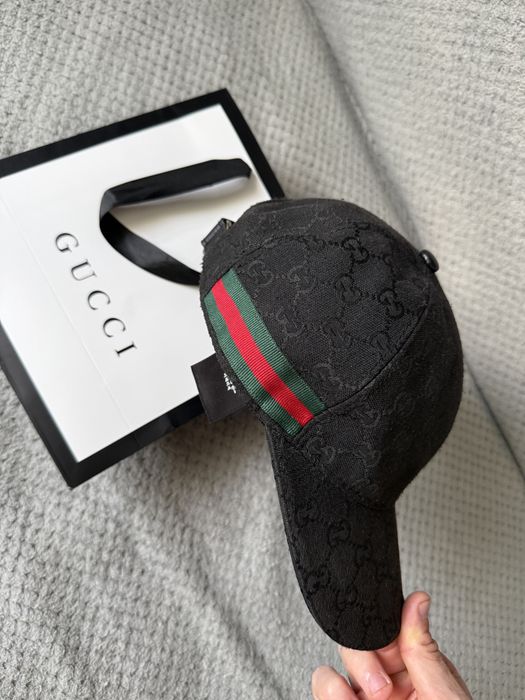 Gucci GG Canvas with Web  Black