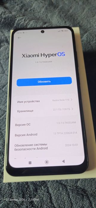 Redmi note 11s  4/128