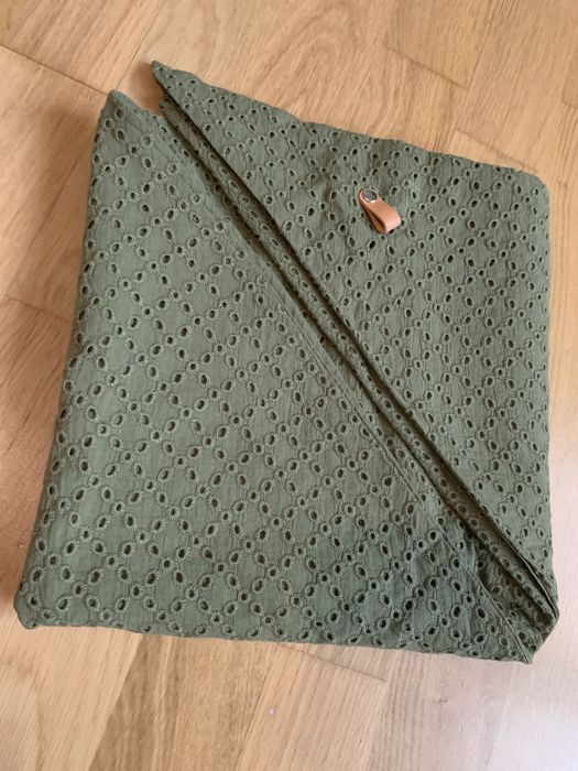 Chusta I love loop ażurowa khaki now