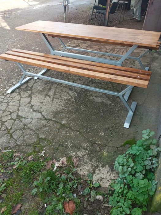 Комплект стіл+лавки