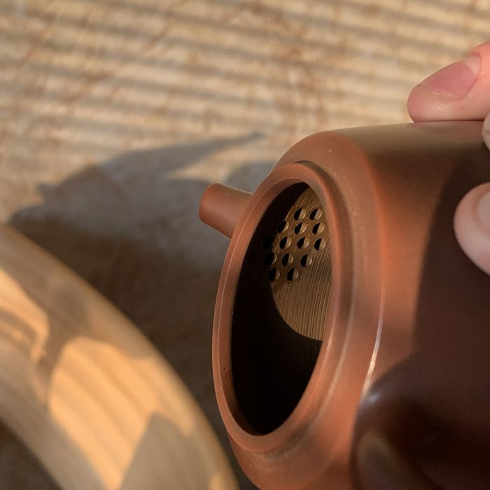 Чайник «Цзинь Чжун» глина китайський 110мл Нісінська кераміка Циньчжоу