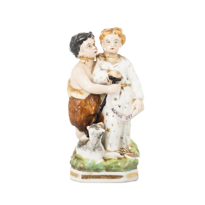 Porcelana - São João Batista com o menino Jesus - Vista Alegre