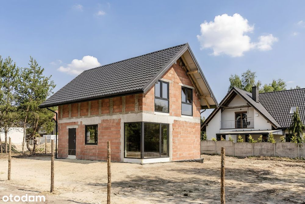 Dom wolnostojący 95 m² | działka 600 m² | stan surowy zamknięty