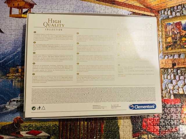 Puzzle 1000 peças Hallstatt - Clementoni