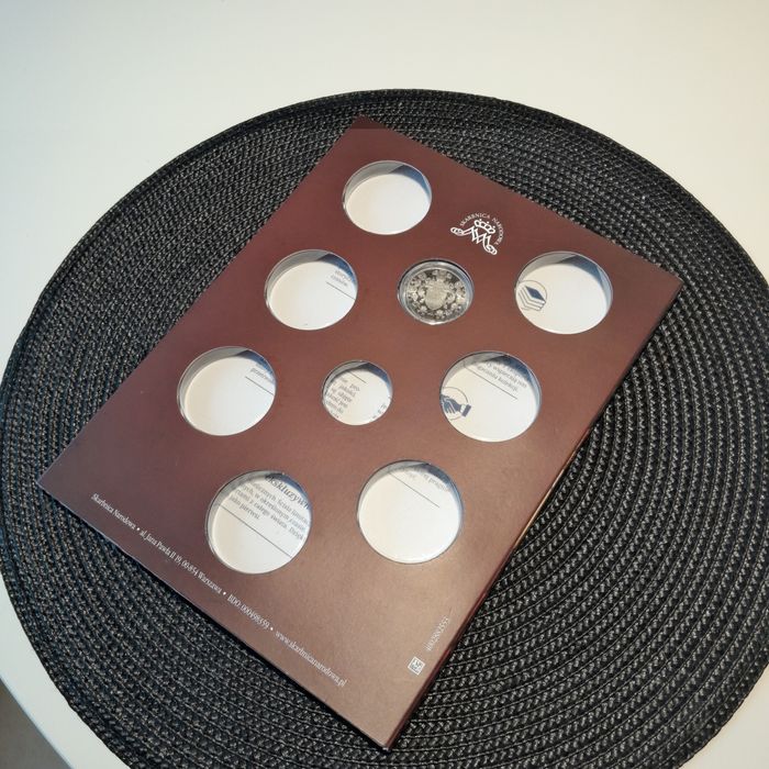 Klaser na monety dowódcy polscy odsiecz wiedeńska moneta