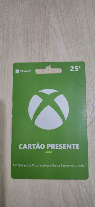 Cartão Presente Xbox
