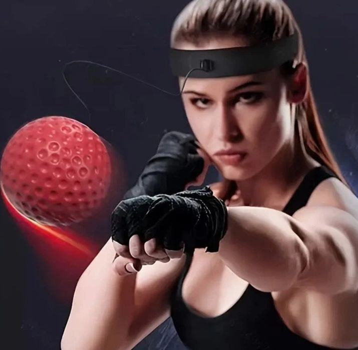 Боксерський м'яч на гумці з пов'язкою на голову. MA786 для боксу