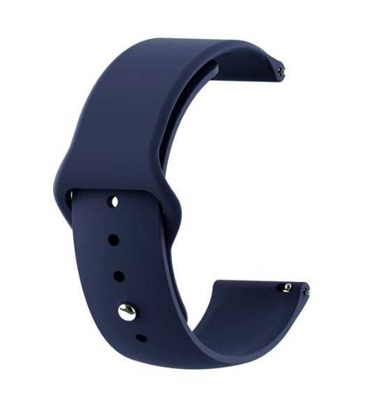 Bracelete 20mm silicone várias core e modelos - NOVAS