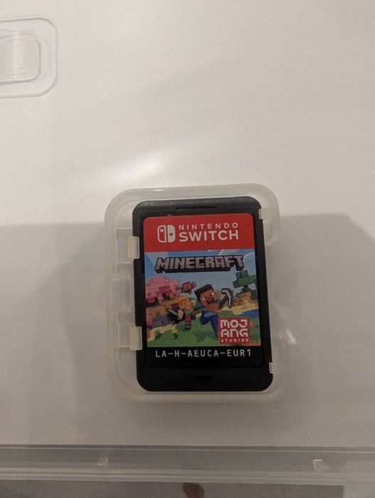 nintendo switch z grą minecraft