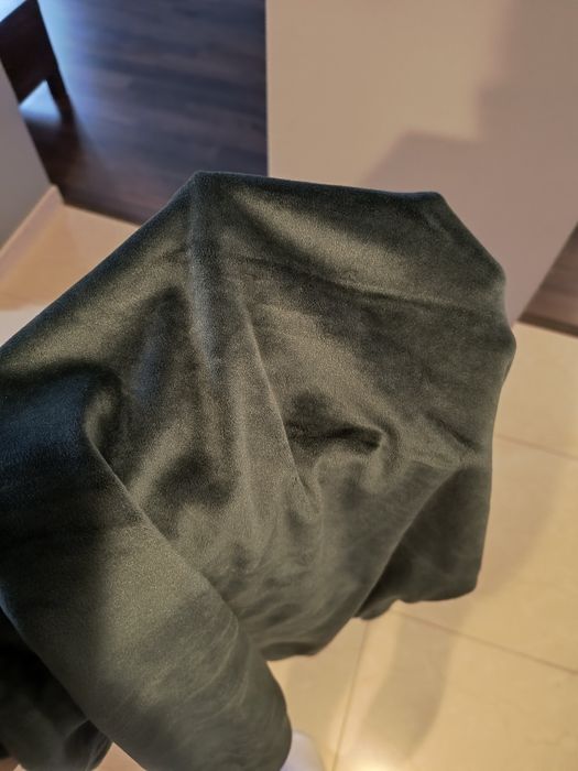 welurowa bluza butelkowa zieleń