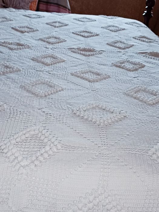 Colcha Renda Artesanal de Casal
