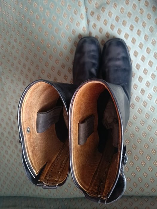 Сапоги Хромовые Кожанные для верховой езды Германия 42-р