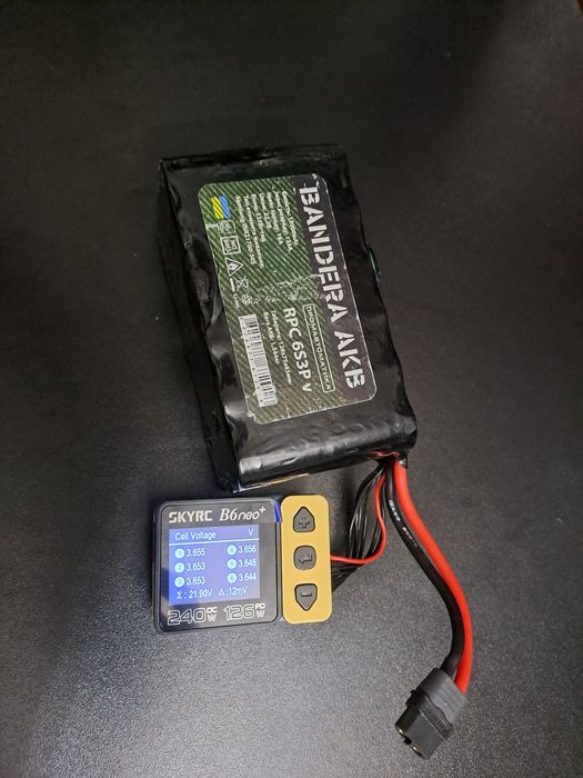 АКБ fpv дрона фпв акумулятори LI-ION  6s3p