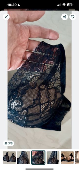 Soutien de renda preta 9Tezenis