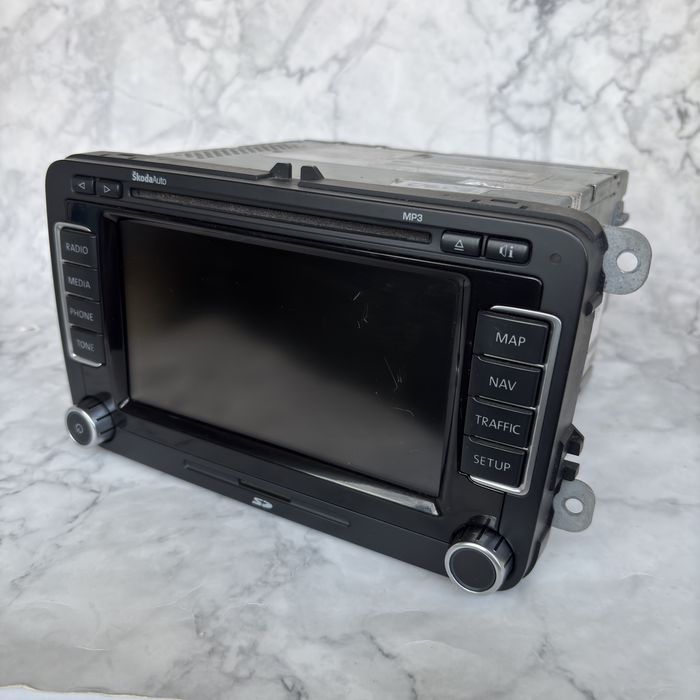 Штатна магнітола з навігацією Škoda Auto для Octavia II (1Z0035680A)