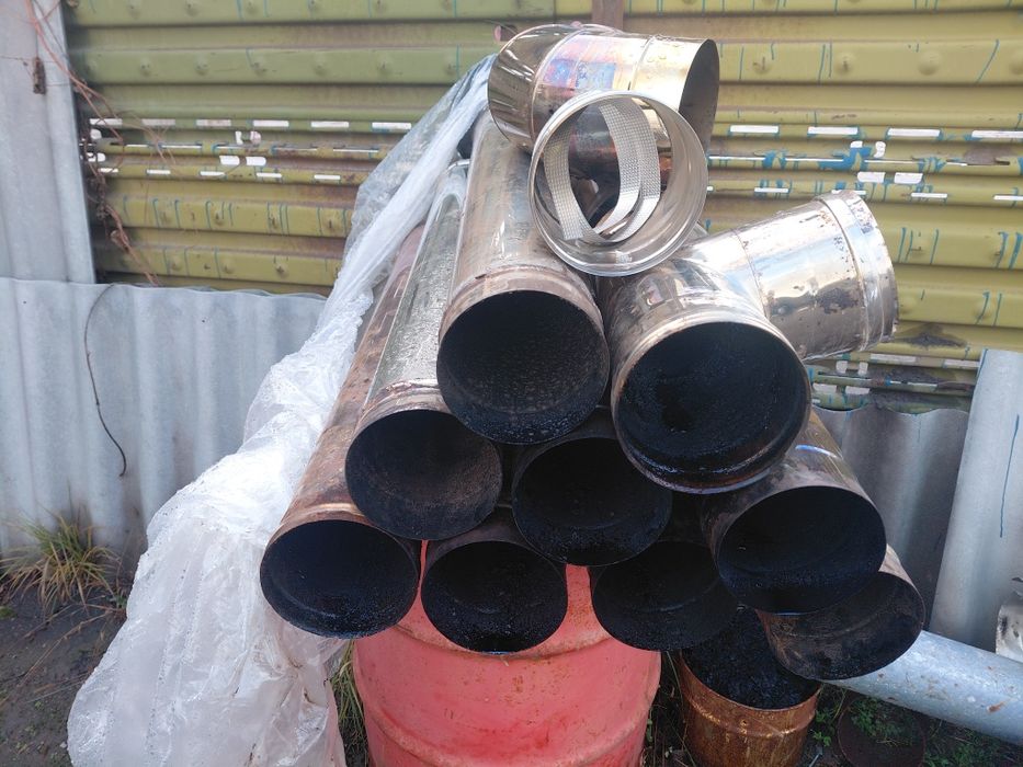 Труби до боржуйки діаметер 125 мм.