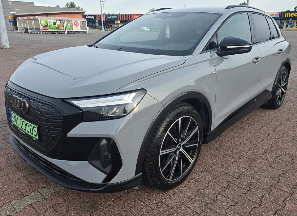 Audi Q4 e-tron ​Audi Q4 35 e-tron S-line | Salon PL | 1. właściciel | FV 23%