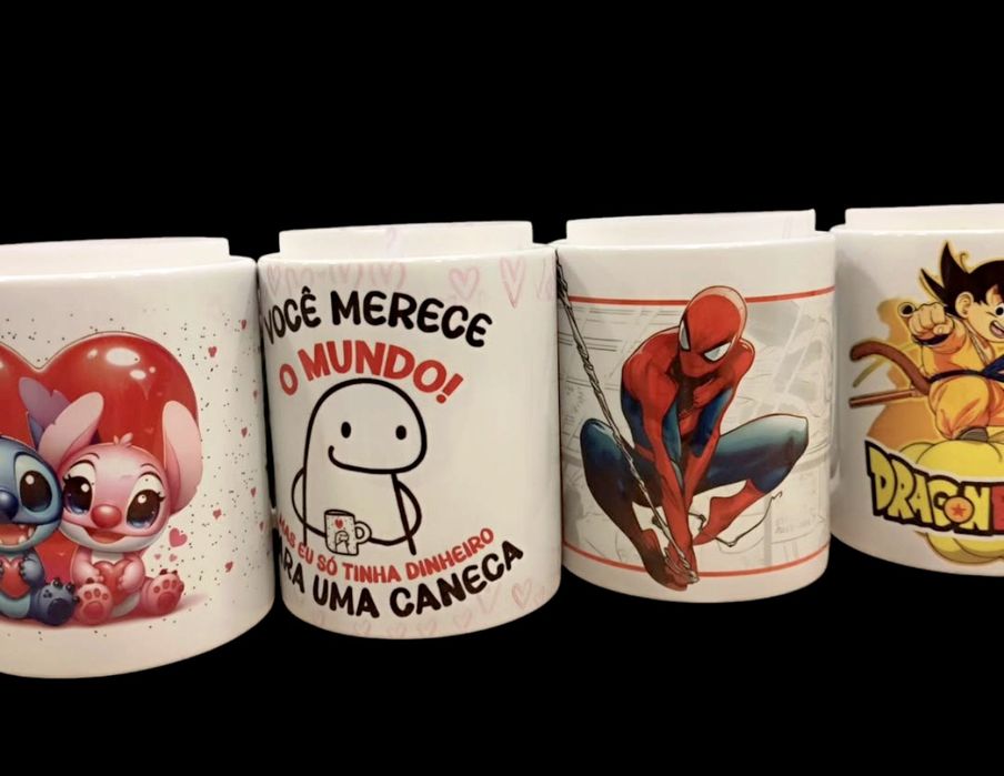 Artigos personalizados canecas porta chaves canetas