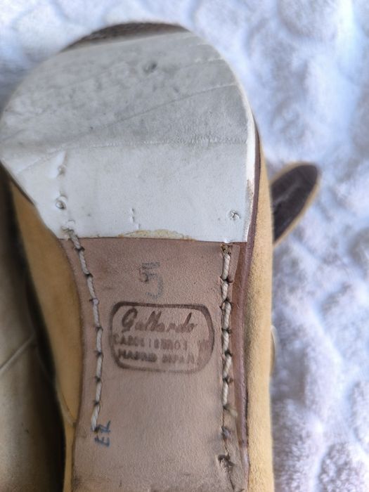 Sapatos profissionais de flamenco Gallardo