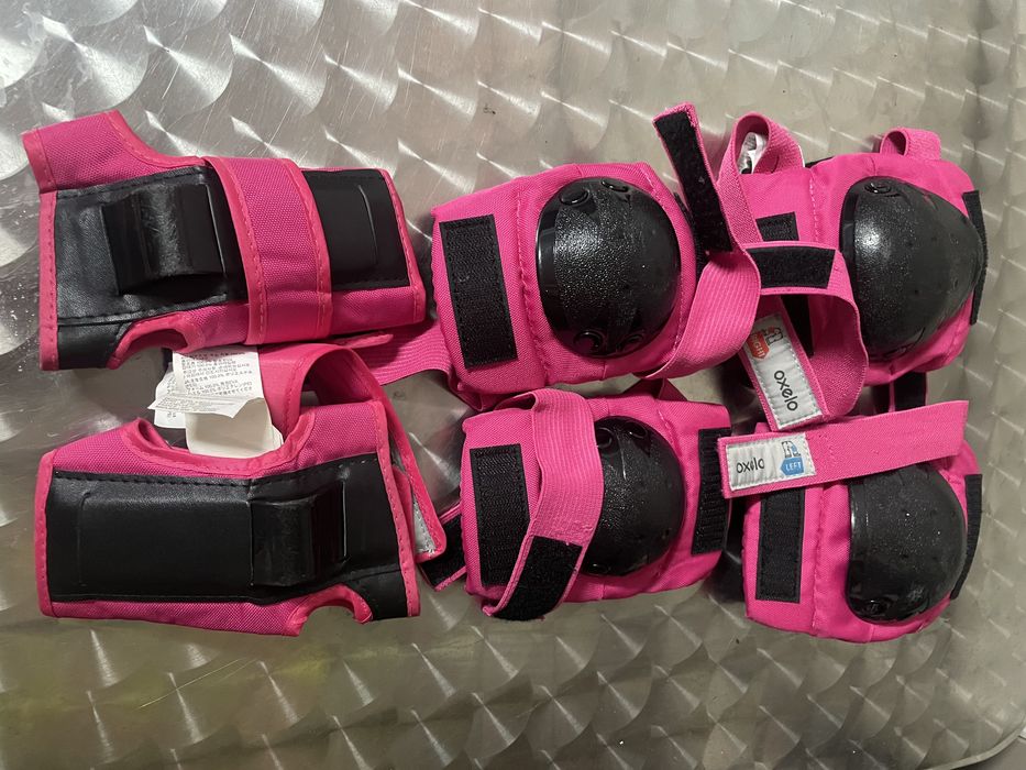 Patins de rodas mais proteçoes