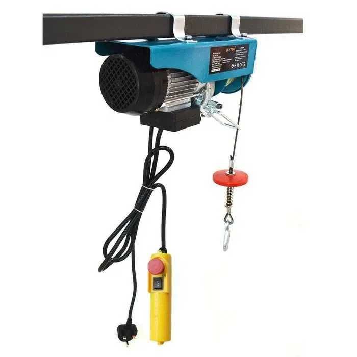 Електрична лебідка тельфер KATSU 300/600 (1290 Вт) электро лебедка PL