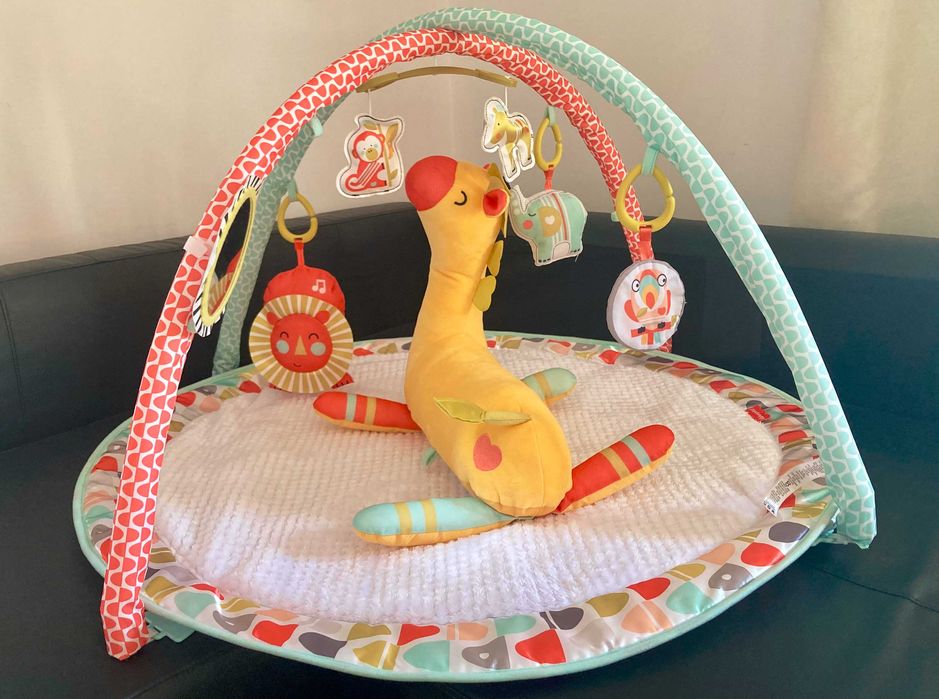 Tapete e Ginásio de Atividades FISHER-PRICE para Bebé - ÓTIMO ESTADO!