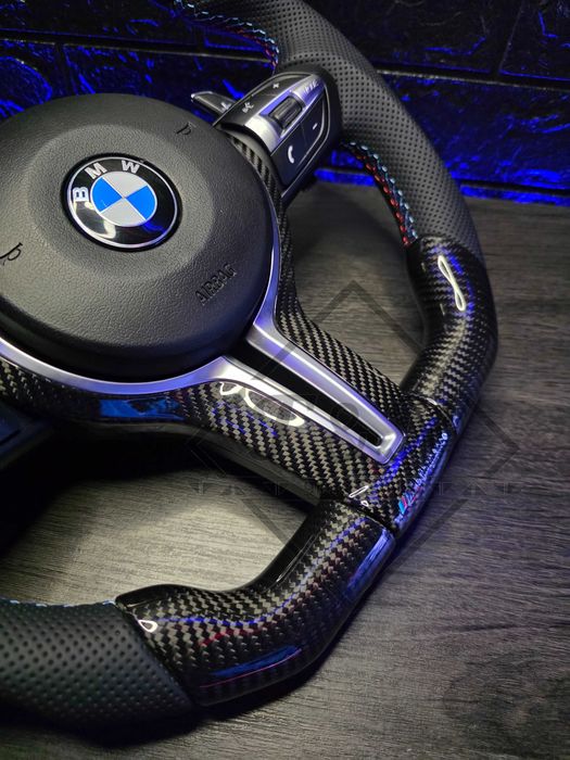 Volante Carbono Bmw M - Série 1 3 4 5 6 e 7 F10 F11 GT F07 F06 F1 - NOVO